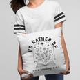 I’d Rather Be Reading Minimal Book Lover Arch Pillowcase