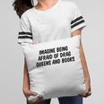 Imagine Being Afraid Of Drag Queens And Books Premium Pillowcase