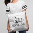 Introverted But Willing To Discuss Cats And Books Pillowcase