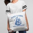 Just a Girl Who Loves Books Book Lover Bookish Pillowcase Just a Girl Who Loves Books Book Lover Bookish Pillowcase