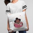 Just A Girl Who Loves Books Cute African American Afro Pillowcase