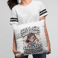 Kawaii Cat And Books Just A Girl Who Loves Both Pillowcase Kawaii Cat And Books Just A Girl Who Loves Both Pillowcase