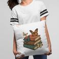 Life Is Better With Butterflies And Books Cute Butterfly Pillowcase