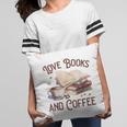 Love Books And Coffee Books Reading Coffee Drinking Pillowcase