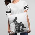 Men Pixel Art Geometric Book Human Drawing Graphic Men Pillowcase