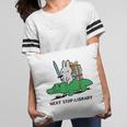 Next Stop Library Reading Book Pillowcase