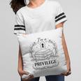 Im A Privilege Vintage Book Illustration Pillowcase