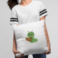 Professional Bookworm Reading Lover Cute Worm Glasses Book Pillowcase