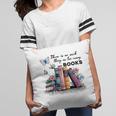 There Is No Such Thing As Too Many Books Reading Librarian Pillowcase