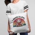 I Read Alotl Axolotl Retro Reading Books Lover Vintage Pillowcase