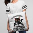 Read Banned Books Drink Coffee Fight Evil Retro Cat Pillowcase