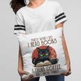 i Read Books And i Know Things Cat Reading Coffee Pillowcase