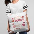 Read Your Heart Out Teacher Valentines Day Reading Book Love Pillowcase