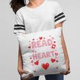 Read Your Heart Out Valentine Reading Book Lover Teacher Premium Tri-Blend Pillowcase