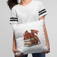 I Read Because Roasting People Is Frowned Upon Dragon Book Premium Tri-Blend Pillowcase