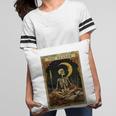 The Reader Tarot Card Book Lover Skeleton Art Goth Style Pillowcase