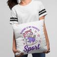 Reading Is My Favorite Sport Saying Quote Book Lovers Pillowcase