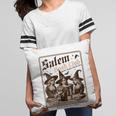 Salem Book Club Bookish Halloween Retro Salem Witch Book Pillowcase