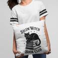 Salem Witch Book Club Bookish Halloween Cat Women Pillowcase