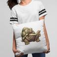 Sulcata Tortoise Reading A Book Pillowcase Sulcata Tortoise Reading A Book Pillowcase