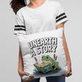 Unearth a Story Frog Reading a Book Summer 2026 Premium Tri-Blend Pillowcase Unearth a Story Frog Reading a Book Summer 2026 Premium Tri-Blend Pillowcase