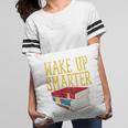 Wake Up Smarter Librarian Book Stack Premium Tri-Blend Pillowcase