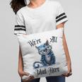 We'Re All Mad Here Cheshire Cat Alice Wonderland Book Kids Pillowcase