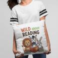 Wild About Reading Zoo Animals For Bookworm Book Reader Pillowcase
