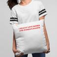 Women's I Really Love Books And Women's Rights Feminist Girls Women Pillowcase