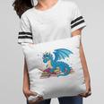 In A World Full Of Bookworms Be A Book Dragon Pillowcase