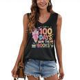 100th Day Of School Teacher Floral 100 Days In The Books Women's V-Neck Tank Top 100th Day Of School Teacher Floral 100 Days In The Books Women's V-Neck Tank Top