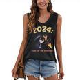 2024 Year Of The Introvert New Year Adventures Women's V-Neck Tank Top