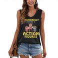 Action Figure Collector Comic Books Women's V-Neck Tank Top