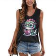 Adorable Book Lover Basilisk With Reading Glasses Cute Women's V-Neck Tank Top Adorable Book Lover Basilisk With Reading Glasses Cute Women's V-Neck Tank Top