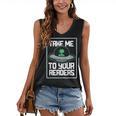 Alien Quote Take Me To Your Readers Sci-Fi Ufo Book Lover Women's V-Neck Tank Top Alien Quote Take Me To Your Readers Sci-Fi Ufo Book Lover Women's V-Neck Tank Top