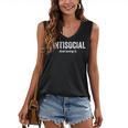 Antisocial And Loving It Introvert Women's V-Neck Tank Top Antisocial And Loving It Introvert Women's V-Neck Tank Top