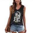 Astronaut Reading Book Space Galaxy Bookworm Men Women Kids Women's V-Neck Tank Top