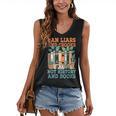 Ban Liars And Crooks Not History And Books Bookworm Library Women's V-Neck Tank Top Ban Liars And Crooks Not History And Books Bookworm Library Women's V-Neck Tank Top