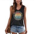 Im With The Banned Book Readers Retro Librarians Teachers Women's V-Neck Tank Top