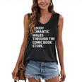 Best Comic Book Art For Men Women Comic Book Comics Lover Women's V-Neck Tank Top Best Comic Book Art For Men Women Comic Book Comics Lover Women's V-Neck Tank Top