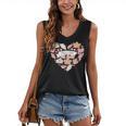 Big Book And Fall Heart Women's V-Neck Tank Top