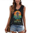 Bigfoot Introvert People Not A Big Fan Retro Sasquatch Women's V-Neck Tank Top Bigfoot Introvert People Not A Big Fan Retro Sasquatch Women's V-Neck Tank Top