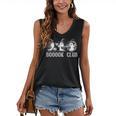Boo Ghost Books Book Club Halloween Women School Teacher Women's V-Neck Tank Top