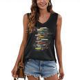 Book Abstract Art Drawing Painting Graphic Book Women's V-Neck Tank Top Book Abstract Art Drawing Painting Graphic Book Women's V-Neck Tank Top