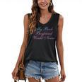 My Book Boyfriend Would Never Dark Romance Women's V-Neck Tank Top