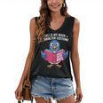 This Is My Book Character Costume Cute Pigeon Kids Reading Women's V-Neck Tank Top