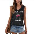 Book Club Squad Reading Bookworm Wine Lover Humor Women's V-Neck Tank Top Book Club Squad Reading Bookworm Wine Lover Humor Women's V-Neck Tank Top