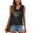 Book Dandelion Reading Lover Bookworm Bookish Librarian Read Women's V-Neck Tank Top