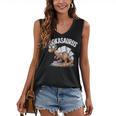 Book Dinosaur T-Rex Bookworm Dino Book Reading Women's V-Neck Tank Top Book Dinosaur T-Rex Bookworm Dino Book Reading Women's V-Neck Tank Top