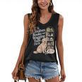 Book And Dog Lover Bookworm Reader Book Lover Women's V-Neck Tank Top Book And Dog Lover Bookworm Reader Book Lover Women's V-Neck Tank Top
